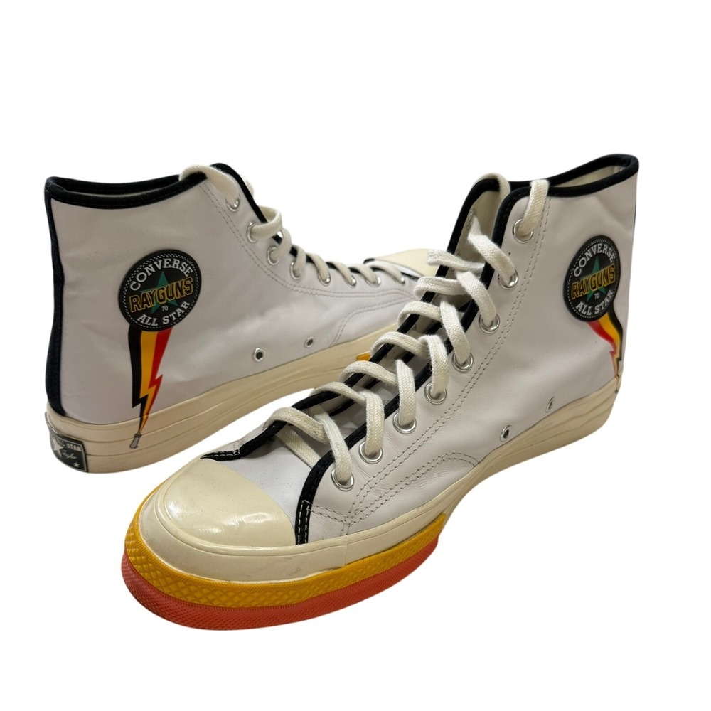 Converse Chuck 70 Rayguns White Leather High Top 170233C Men's 12